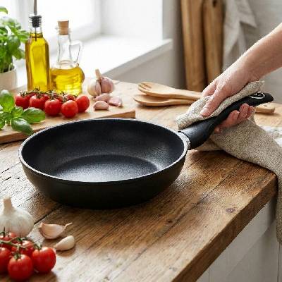 Gastro Panvica hlboká Black Induction 24 cm