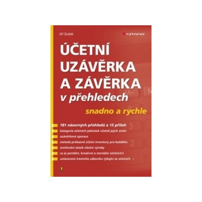 Účetní uzávěrka a závěrka v přehledech