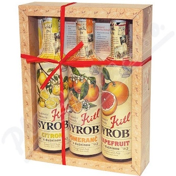 Kitl Syrob Citrus Grep Citron Pomaranč 3 x 0,5 l