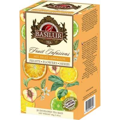 Basilur Fruit Mix Fruit Lemonade 20 x 2 g