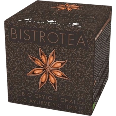 Bistrotea Tipis Ceylon Chai BIO chai čaj 50 x 3 g