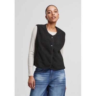 Urban Classics Грейка Ladies Buttoned Teddy Vest black XXLUB-TB8011-00007 - Камуфлаж, размер 4XL