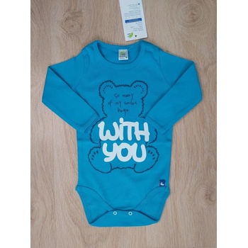 Image 1 of Rach Боди с дълъг ръкав With You, 68, 74, 80, 86 /синьо/