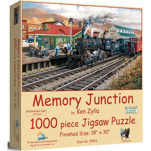 SunsOut Пъзел SunsOut от 1000 части - Старата гара (39933)
