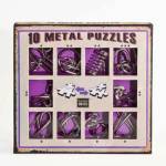 Eureka Комплект логически пъзели Eureka Puzzle Collection, 10 броя, Лилав