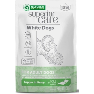 Nature's Protection Dog Superior Care White Adult Tuna and Sea Bass 70 g