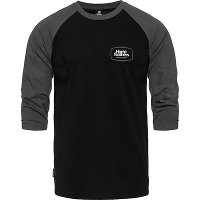 Horsefeathers Bronco Raglan black Gray