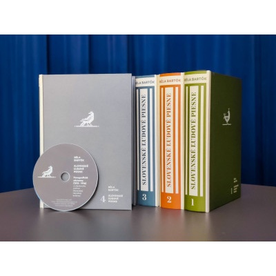 Slovenské ľudové piesne 1, 2, 3, 4 + DVD