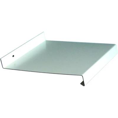 HOPA Parapet venkovní ocelový pozink. lakovaný bílý, 8x210x980 x 25mm