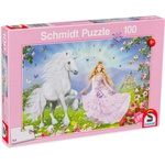 Schmidt Spiele Пъзел Schmidt от 100 части - Във вълшебната градина (55565) - baby