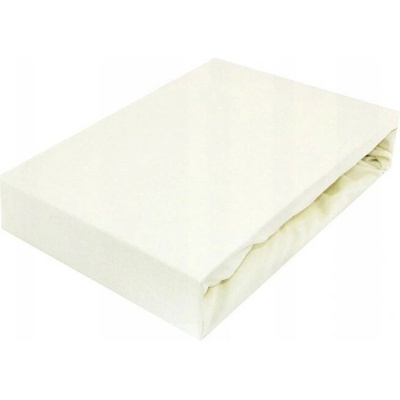 Ecomatrace Úpletové prestieradlo Jersey béžové 90x200