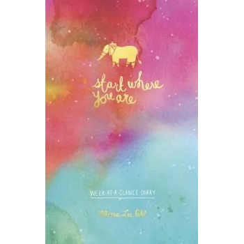 Random House USA Inc Start Where You Are Week-at-a-Glance Diary | Meera Lee Patel