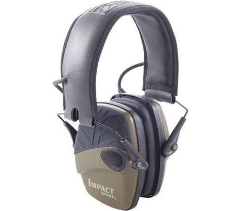 Sluchátka Honeywell Impact Sport Howard Leight elektronická zelené