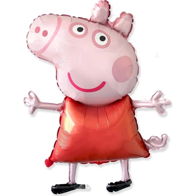 Amscan Balonek fóliový Prasátko Peppa postava 81 cm
