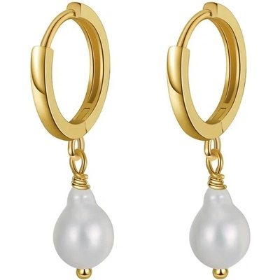 Majya Strieborné náušnice OLLA pozlátené 11677