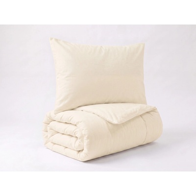 Brotex obliečky Satén Smotanová 220x220 70x90