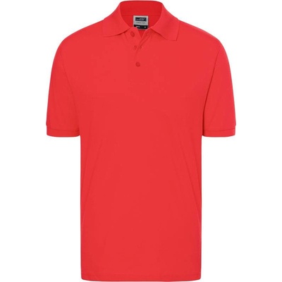 James & Nicholson JN 70 Pique polo červené tomato