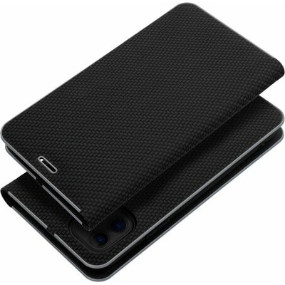 Luna Book Carbon iPhone 14 Pro - čierne