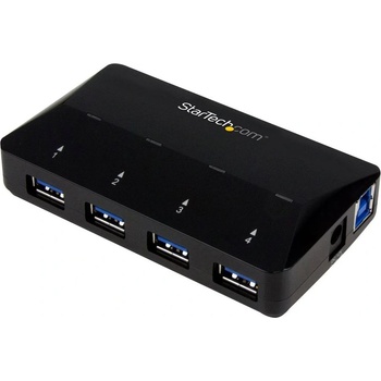 StarTech StarTech. com ST53004U1C интерфейсен хъб USB 3.2 Gen 1 (3.1 Gen 1) Type-B 5000 Мбит/с Черен (ST53004U1C)