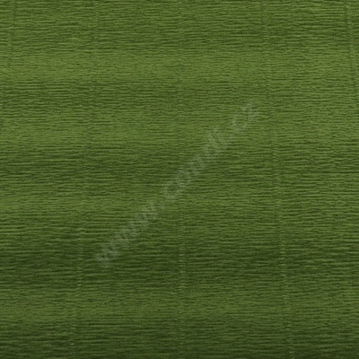Krepový papier role 50cm x 2,5m - zelený 622