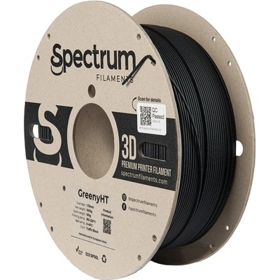 Spectrum 80699 3D филамент, GreenyHT, 1, 75 мм, 1000g, черен цвят на движението (80699)