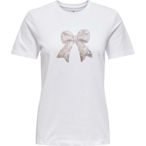 ONLY Тениска onlbritta life s/s print top box jrs