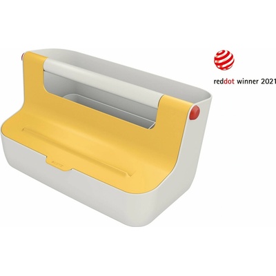 LEITZ Přenosný box Cosy s organizérem žlutá 61250019