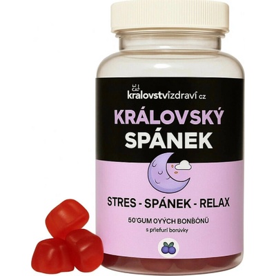 Královské želé želé bonbony pro hluboký spánek 60 ks