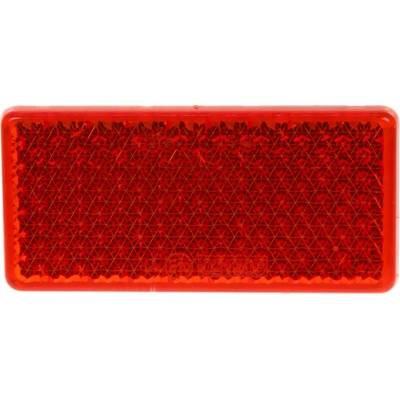Zadní (červený) odrazový element - obdélník 95 x 45mm nalepovací