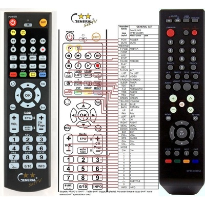GENERAL SAMSUNG MF59-00298A - съвместимо дистанционно управление на марката General (MF59-00298A)