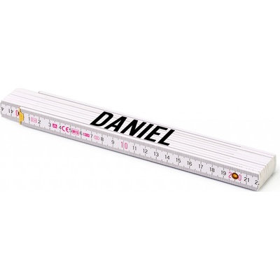 Metrie Skládací metr Block 52 Se jménem Daniel 2 m