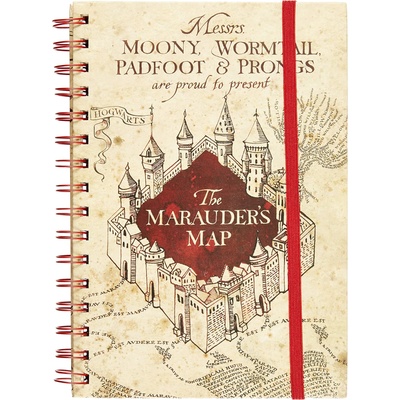 Pyramid International Тефтер Pyramid Movies: Harry Potter - The Marauders Map (SR72325)