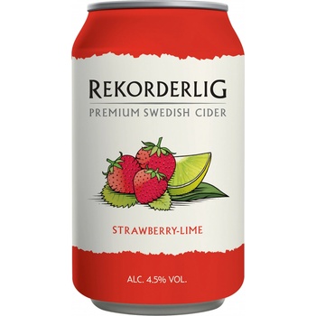 Rekorderlig Strawberry Lime Cider 24 x 0,33 l (plech)