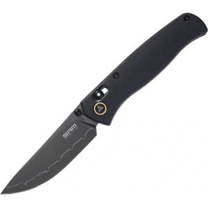 SRM Сгъваем нож SRM 255L-MB3 - дръжка от Micarta и ламинирана 140Cr стомана (d-29-46-4480)