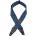 Fender Wrangler® Riveted Denim Strap Indigo