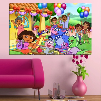 Vivid Home Декоративни панели Vivid Home от 1 част, Детски, PVC, 35x25 см, №0680
