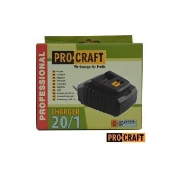 Image 1 of PRO-CRAFT Зарядно устройство за Li-Ion батерии 20V ; PROCRAFT 20/1