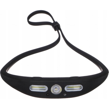 Sixtol Čelovka s gumovým pásikom a senzorom Headlamp Sensor 1, 160 lm, XPG LED, COB, USB