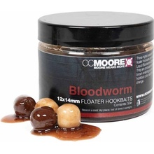 CC Moore Plávajúce Boilies v Dipu Bloodworm Floater Hookbaits Dumbells 12x14mm 50ks