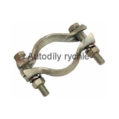 OEM V S349 spona výfuku 49 mm, 2 šrouby (Citroen, Peugeot, Renault, Volvo) (VS349)