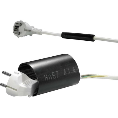 HellermannTyton 321-30300 zmršťovacia bužírka s lepidlom čierna 50.80 mm 8.30 mm Pomer zmrštenia:6:1 1.22 m