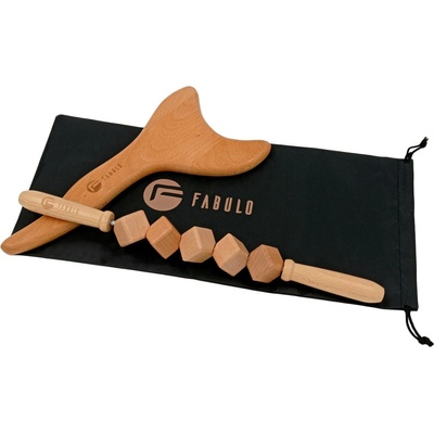 Fabulo Sada masážnych pomôcok na maderoterapiuMT02