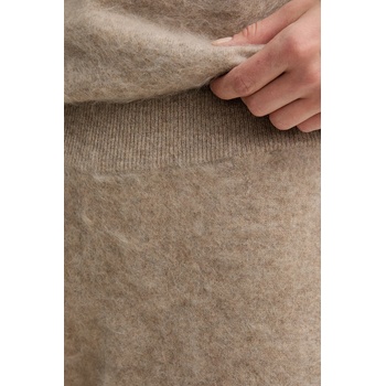 BOSS Кашмирен спортен панталон boss в бежово с изчистен дизайн 50550831 (50550831)