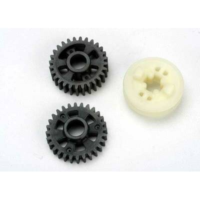 Traxxas Output gears, forward & reverse/ drive dog carrier, TRX5395 (TRX5395)