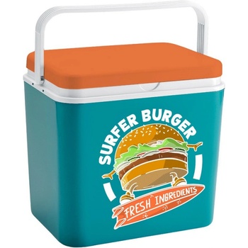 Atlantic Хладилна кутия ATLANTIC Burger, 30 литра, Пасивна, Охлаждане, Без BPA, Многоцветен (1008734)