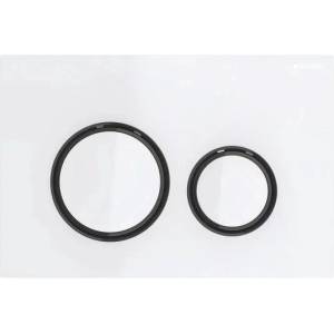Geberit Бутон за активиране Geberit Sigma21 бял с черен пръстен (115.651.SI.1)