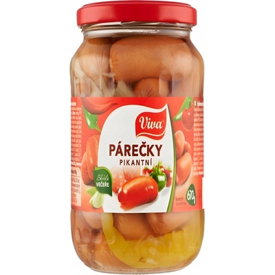 Viva Párečky pikantní 670g – Zbozi.Blesk.cz