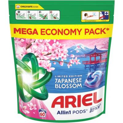 Ariel Allin1 PODS Japanese Blossom kapsle na praní 60 PD