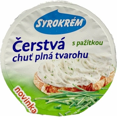 Syrokrém čerstvá chuť s pažítkou 80 g