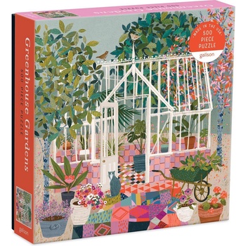 Image 1 of Galison - Puzzle Greenhouse Gardens - 500 piese
